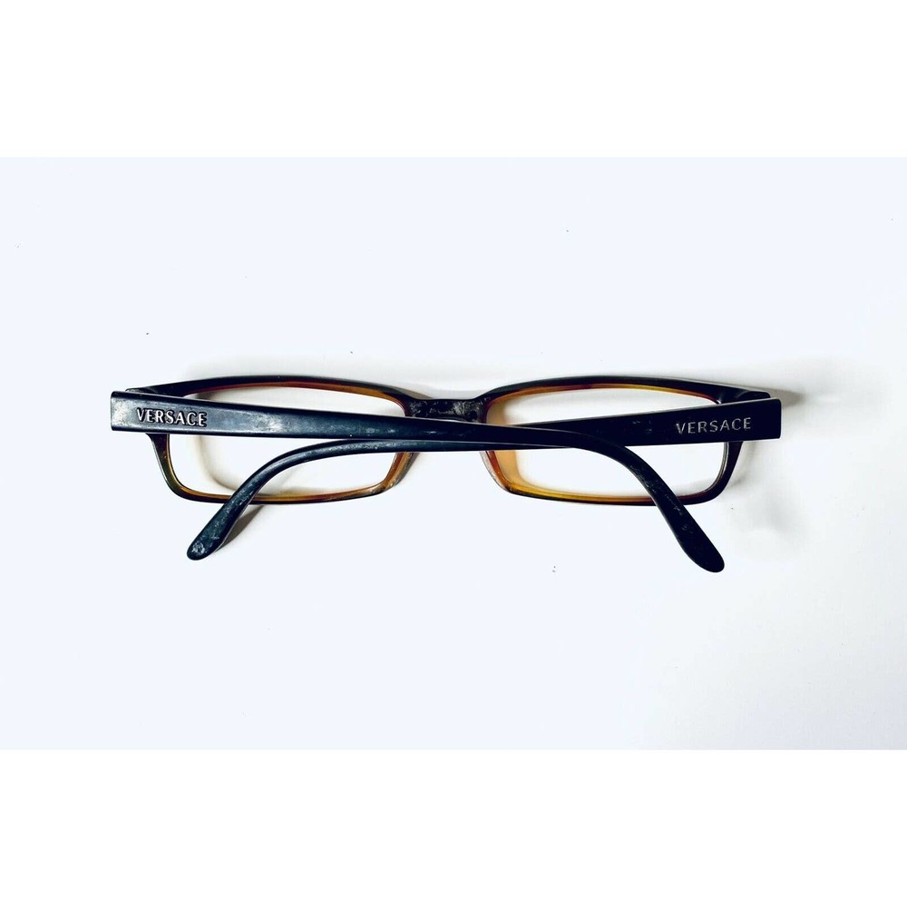 Versace Black Rectangular Glasses - image 8